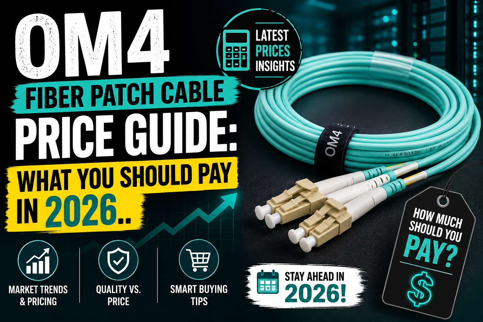 OM4 Fiber Patch Cable Price Guide: What You Should Pay in 2026